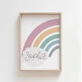 thumbnail image 1 of ValCoPo Personalised Prints, Girls Nursery Print, Girls Bedroom Decor, Rainbow Wall Art, Girls Wall Art, Toddler Bedroom, Girls Nursery Wall Art, 1 of 3