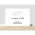 thumbnail image 1 of ValCoPo Personalized Wedding Print: Custom Couple Names & Date, 1 of 3