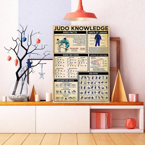 ValCoPo Unframed Judo Poster, Judo Gift Ideas, Judo Present, Judo , Judo Print, Judo Decor, Judoist Gift, Judoman Gifts