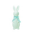 thumbnail image 1 of ValHome Easter Flocked Bunny Decor Set - 15.5" Velvet Rabbit Figurines Pastel Spring Bunny Decorations - Standing Easter Bunny Decorations for Tabletop, Shelf, Mantel, Spring Home Decor (Blue), 1 of 8