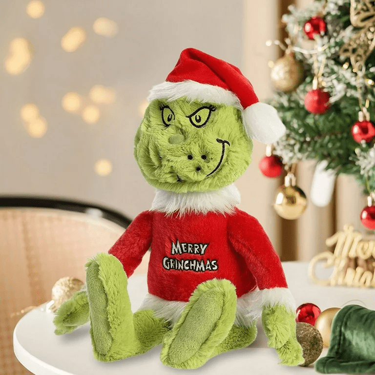 ValHome The Grinch Christmas Decorations Indoor Stuffed Animal