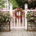 thumbnail image 1 of ValHome Red & Pink Valentine's Day Floral Wreath - 20" Romantic Artificial Flower Valentine Wreath - Spring Wreath Home Decor for Front Door, Anniversary, Wedding & Love-Themed Decoration, 1 of 9