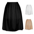 thumbnail image 1 of Valair Classic Short and Long Half Slip Skirt for Ladies and Girls - Slight Flair - Anti Static - Ranges 14" To 34" Length, 1 of 7