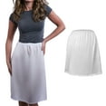 thumbnail image 1 of Valair Classic Short and Long Half Slip Skirt for Ladies and Girls - Slight Flair - Anti Static - Ranges 14" To 34" Length, 1 of 7