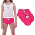 thumbnail image 1 of Valair Girls Underwear, 3 Pack Full Cut Soft Cotton Panties (Little Girls & Big Girls), 1 of 6