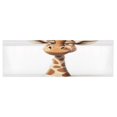 thumbnail image 1 of Valance 54x18In Kitchen Curtain Living Room Curtain Bedroom Curtain Balcony Door Curtain Utility Room Curtain Cute Cartoon Giraffe Pattern, 1 of 6