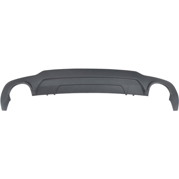 Valance Compatible with 2012 Mercedes Benz C250 2012-2014 C300 Rear Lower Panel Textured CAPA Certified