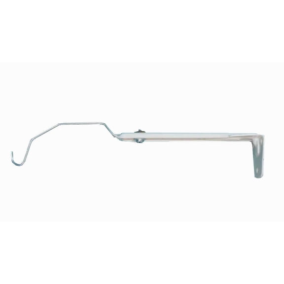 Valance Curtain Rod Extension Wire Center Support Bracket Adjusts 6 To 9 1/2