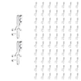 thumbnail image 1 of Valance Mounting Clips Clear Invisible Channel Valance Clips for Horizontal Wood Blinds Retainer Holers 24/72Pcs, 1 of 7
