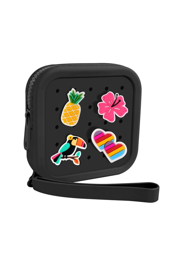 Small Silicone Pouch for Purse Portable Organizer Bag, Holds Lipsticks, Coins, Travel Accessories, Waterproof Zipper Pouch, Small Makeup Bag