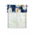 thumbnail image 1 of Valances for Windows Abstract Graffiti Art Rod Pocket Cafe Window Treatments Valance Curtains for Kitchen Bathroom Laundry Basement Windows 60"x18", 1 of 9