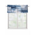 thumbnail image 1 of Valances for Windows Abstract Mottled Texture Rod Pocket Cafe Window Treatments Valance Curtains for Kitchen Bathroom Laundry Basement Windows 42"x12", 1 of 9