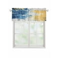 thumbnail image 1 of Valances for Windows Abstract Mottled Texture Rod Pocket Cafe Window Treatments Valance Curtains for Kitchen Bathroom Laundry Basement Windows 60"x14", 1 of 9