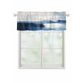 thumbnail image 1 of Valances for Windows Abstract Paint Texture Rod Pocket Cafe Window Treatments Valance Curtains for Kitchen Bathroom Laundry Basement Windows 42"x12", 1 of 9