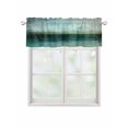 thumbnail image 1 of Valances for Windows Abstract Street Art Rod Pocket Cafe Window Treatments Valance Curtains for Kitchen Bathroom Laundry Basement Windows 60"x18", 1 of 9