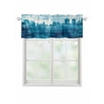thumbnail image 1 of Valances for Windows Abstract Urban Silhouette Rod Pocket Cafe Window Treatments Valance Curtains for Kitchen Bathroom Laundry Basement Windows 42"x18", 1 of 9