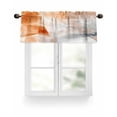 thumbnail image 1 of Valances for Windows Valance Rod Pocket Light Filtering Short Window Treatments Curtains for Kitchen Bathroom Living Room Bedroom, 1 Panel, 42 x 18 Inch, 1 of 7