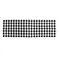 thumbnail image 1 of Valances for Kitchen Farmhouse Check Valances for Window Treatment Decor (Black and White), 1 of 8