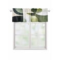 thumbnail image 1 of Valances for Windows Abstract Geometric Rod Pocket Cafe Window Treatments Valance Curtains for Kitchen Bathroom Laundry Basement Windows 56"x16", 1 of 9