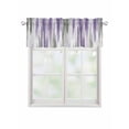 thumbnail image 1 of Valances for Windows Abstract Grey Rod Pocket Cafe Window Treatments Valance Curtains for Kitchen Bathroom Laundry Basement Windows 56"x16", 1 of 9