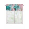 thumbnail image 1 of Valances for Windows Abstract Modern Rod Pocket Cafe Window Treatments Valance Curtains for Kitchen Bathroom Laundry Basement Windows 60"x14", 1 of 9