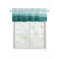thumbnail image 1 of Valances for Windows Abstract Ocean Rod Pocket Cafe Window Treatments Valance Curtains for Kitchen Bathroom Laundry Basement Windows 42"x12", 1 of 9