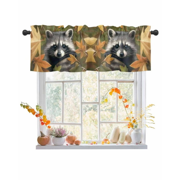 Valances for Windows Cute Gray Rod Pocket Cafe Window Treatments Valance Curtains for Kitchen Bathroom Laundry Basement Windows 56"x16"