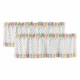 thumbnail image 1 of Valances for Windows, Decorative Rod Pocket Window Valance Curtains, Short Curtain Drapes for Kitchen/Bathroom/Living Room, 2 Panels, 42" W x 12" L, 1 of 8