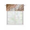 thumbnail image 1 of Valances for Windows Modern Abstract Rod Pocket Cafe Window Treatments Valance Curtains for Kitchen Bathroom Laundry Basement Windows 60"x18", 1 of 9