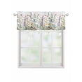 thumbnail image 1 of Valances for Windows Spring Yellow Rod Pocket Cafe Window Treatments Valance Curtains for Kitchen Bathroom Laundry Basement Windows 42"x12", 1 of 9