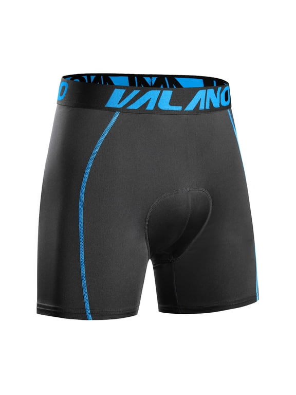 Bike Shorts for Men Cycling Shorts Underwear with 3D Padded, Bicycle MTB Liner Mountain Shorts with Breathable Absorbent and Ergonomic Design
