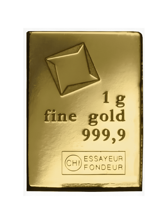 1 Gram Gold Bar Breakable