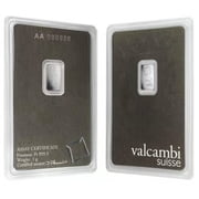 Valcambi Suisse 1 Gram Platinum Bar - In Assay Card