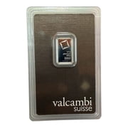 Valcambi Suisse 2.5 Gram Platinum Bar - In Assay Card