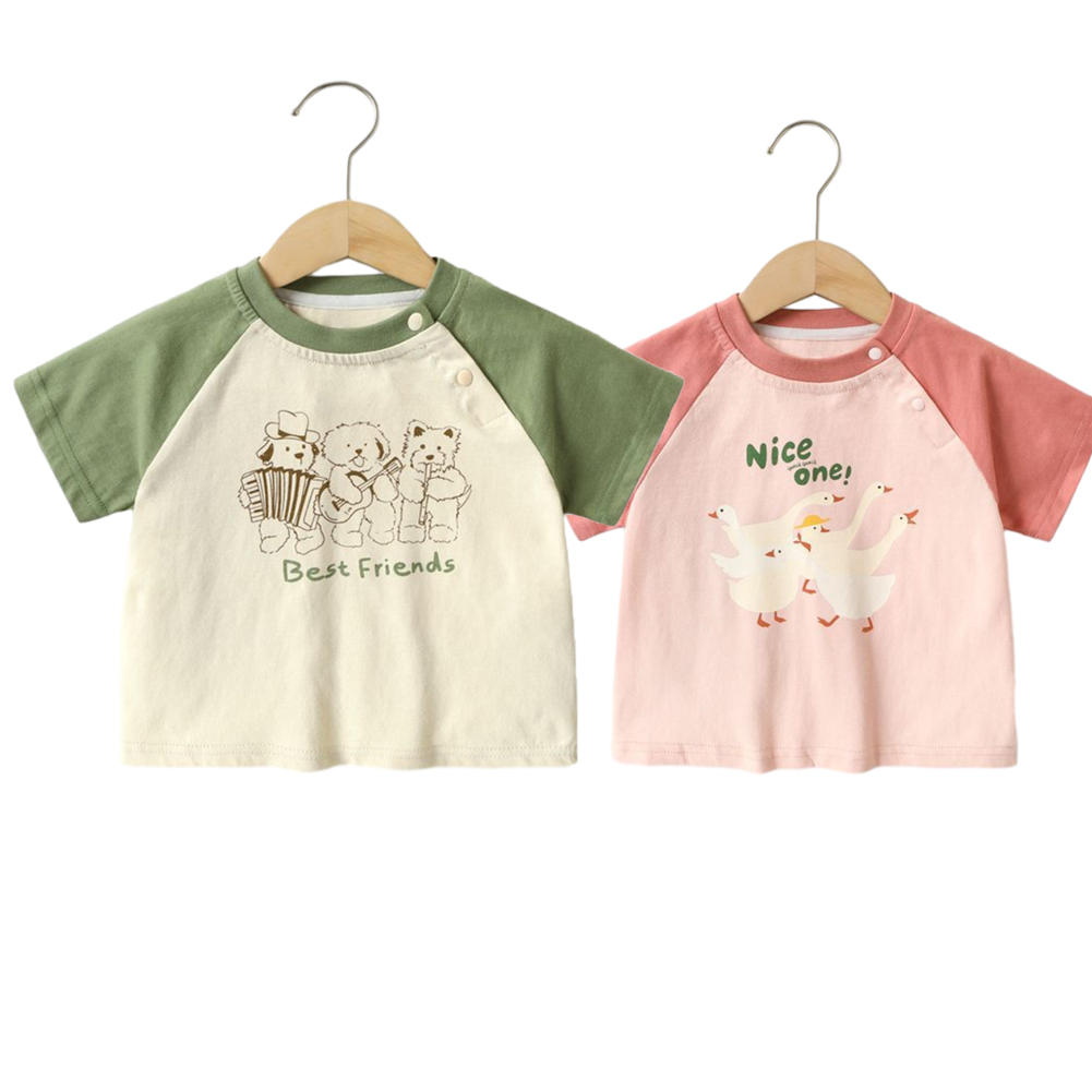 Valcatch Set Regalo Neonato 3 Pezzi: Body E T-Shirt Con Fantasie + Pantaloncini Estivi, Tutina Bimbo 0-24 Mesi, Abbigliamento Morbido Per La Prima Estate