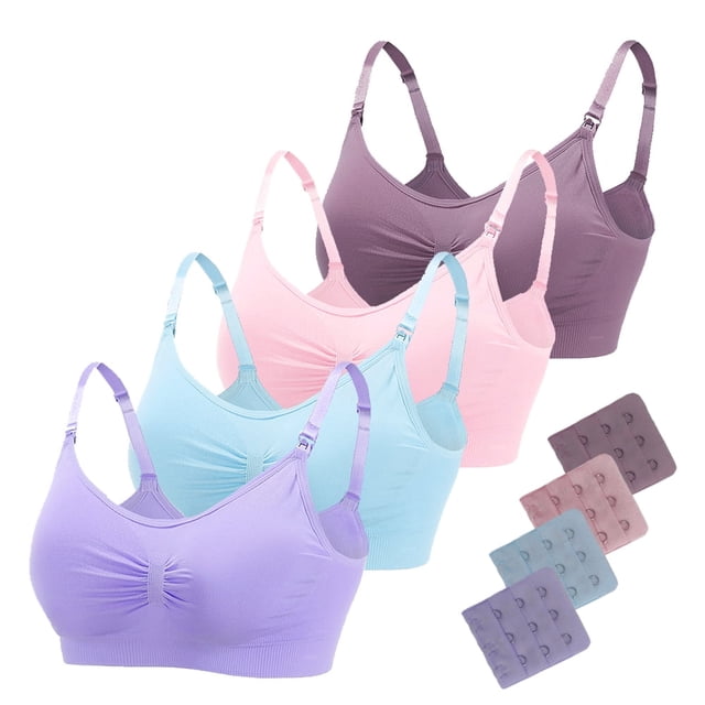 Purple Maternity & Nursing Bra
