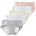 thumbnail image 1 of Valcatch 5 Pack Menstrual Period Panties for Women Girls Period Underwear Cotton Postpartum Briefs, 1 of 8