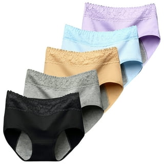 WOXINDA High Waist Leakproof Underwear For Women Plus Size Panties Leak  Proof Menstrual Panties Pants Underwear for Women Boxers Women Loose