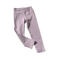 thumbnail image 1 of Valcatch Cotton Girls Solid Color Assorted Leggings, 1 of 2