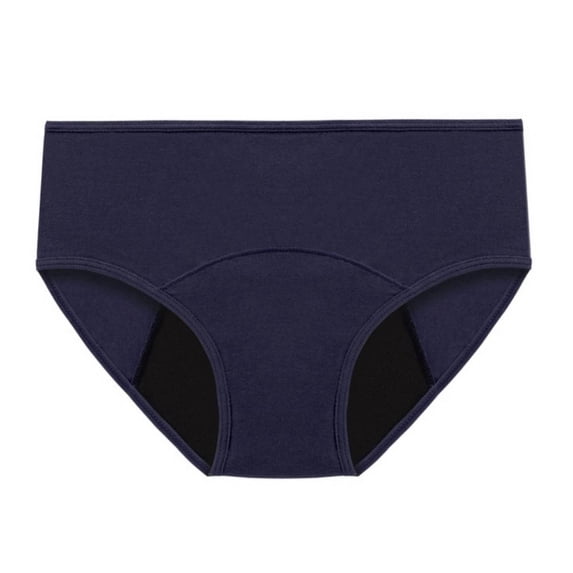 Valcatch Women's Hipster Period Underwear Postpartum Teens Menstrual Panties Cotton Leak Proof Underwear