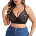 thumbnail image 1 of Valcatch Women's Push Up Underwire Lace Bra Full Coverage Lace Bra with Underwire Lifting Support for Daily Wear, 1 of 5