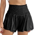 thumbnail image 1 of Valcatch Women's Shorts Cheerleading Flash Shorts High Waist Stretch Pants, 1 of 4
