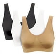 thumbnail image 1 of Valcatch Womens Breathable Sports Bra - Wirefree Sleep Bra,3Pack/S-5XL, 1 of 10
