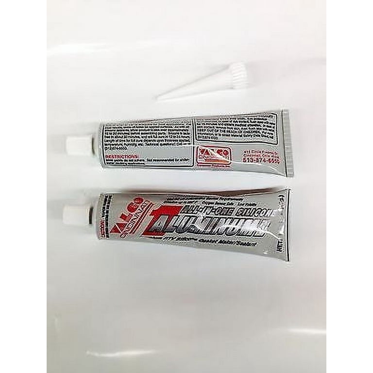All-In-One Silicone Aluminum 3oz Tube All-In-One Silicone Aluminum 3oz Tube