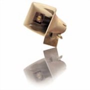 Valcom 15-Watt High-Efficiency Horn - Gray-VC-V-1036C-GRAY