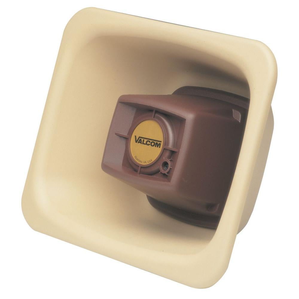 Valcom FlexHorn V-1080 Megaphone - 3 W Amplifier - Built-in Amplifier - Beige