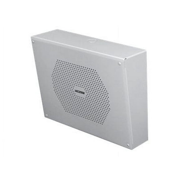Valcom IP Flexhorn Interior Angled Surface MT. Unit, White