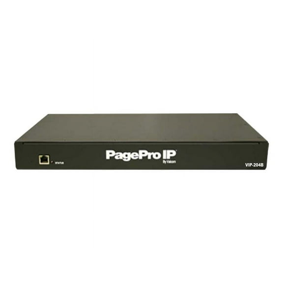 Valcom PagePro IP Gateway VIP-204B - 16.6" Width x 9.5" Depth x 1.8" Height