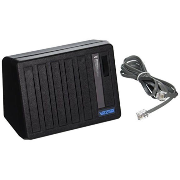 Valcom - V-763-BK - Valcom V-763 Indoor Speaker - Black - 600 Ohm