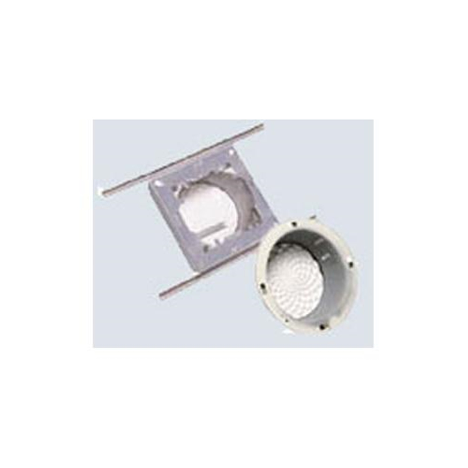 Galvanized Metal Bridge for 4 Ceiling Speakers
